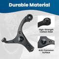 8pc Front Lower Suspension Control Arm Ball Joint Kit for Kia Rio/Rio5 (2006–2011)