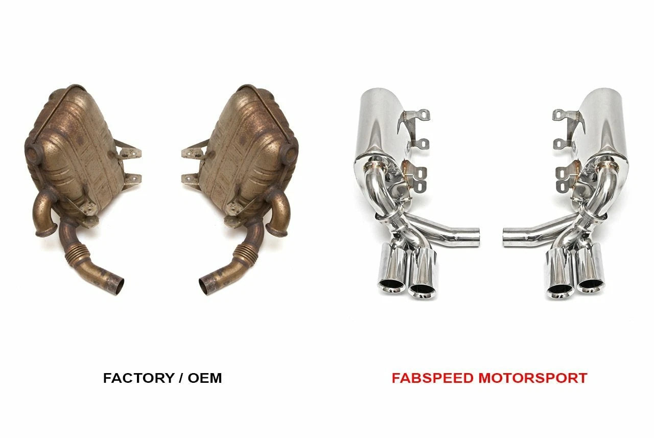 Fabspeed Maxflo Performance Short Exhaust System for Porsche 996 Carrera (1999–2001)