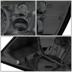Pair Headlight for Ford Freestar Mercury Monterey (2004–2007) Smoke Clear