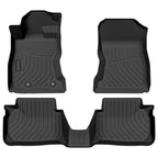 Set of 2 All Weather Floor Mats for Subaru WRX (2022–2025) TPE Rubber