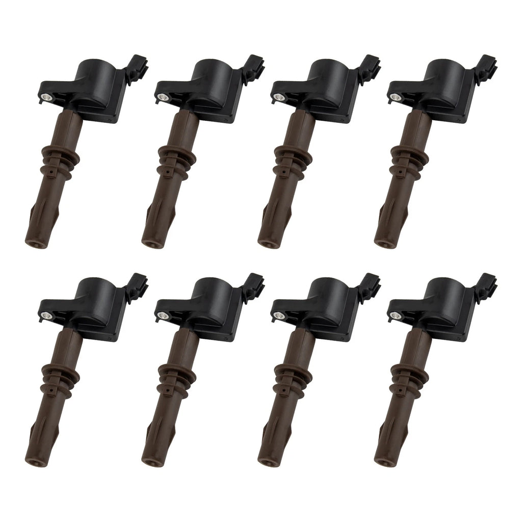 Black Boot Ignition Coil Set for Ford Expedition (2009–2014)
