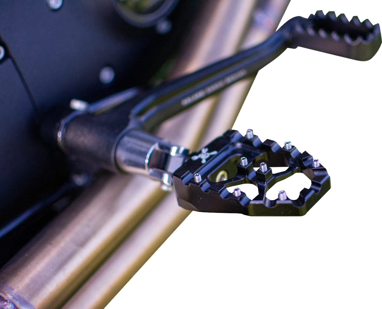 Burly Brand MX Evolution Driver Pegs for Harley Sportster/Dyna (B13-1015B)