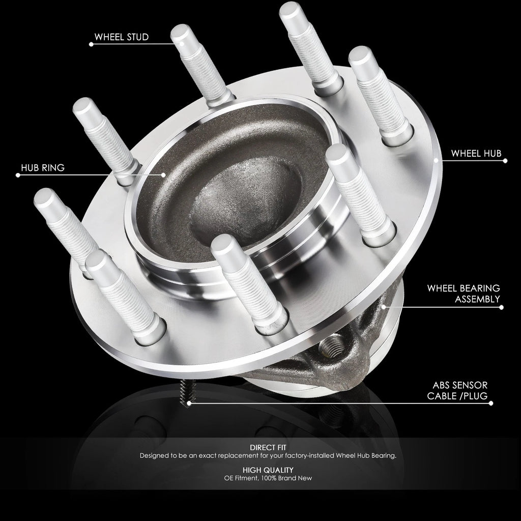 Front Wheel Hub Bearing Assembly for Express Savana 3500 4500 (2003–2017)