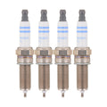 Set of 4 Bosch OE Fine Wire Double Iridium Spark Plugs for Sonata Optima (2011–2019)