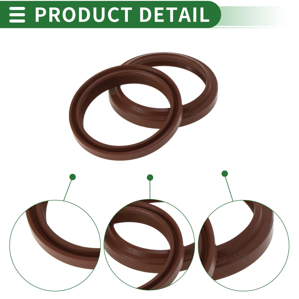 Set of 5 Oil Seal Rotary Shaft Seal FKM Rubber 45x55x6mm