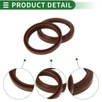 Set of 5 Oil Seal Rotary Shaft Seal FKM Rubber 45x55x6mm