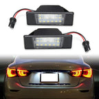 ABS LED License Plate Lights for Nissan Juke, Versa, X-Trail (2011-2023)