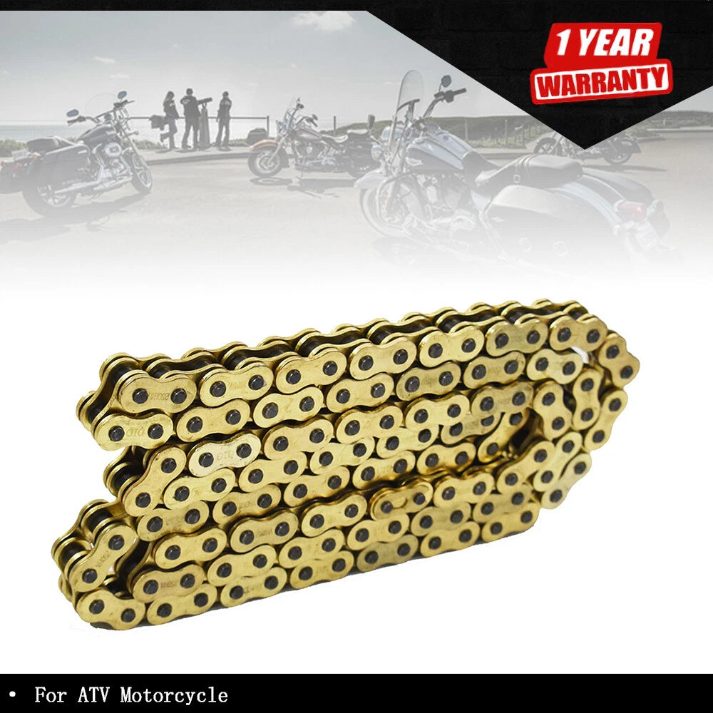 520 Pitch O-Ring Drive Chain for ATV Motorcycle (Universal Fit)