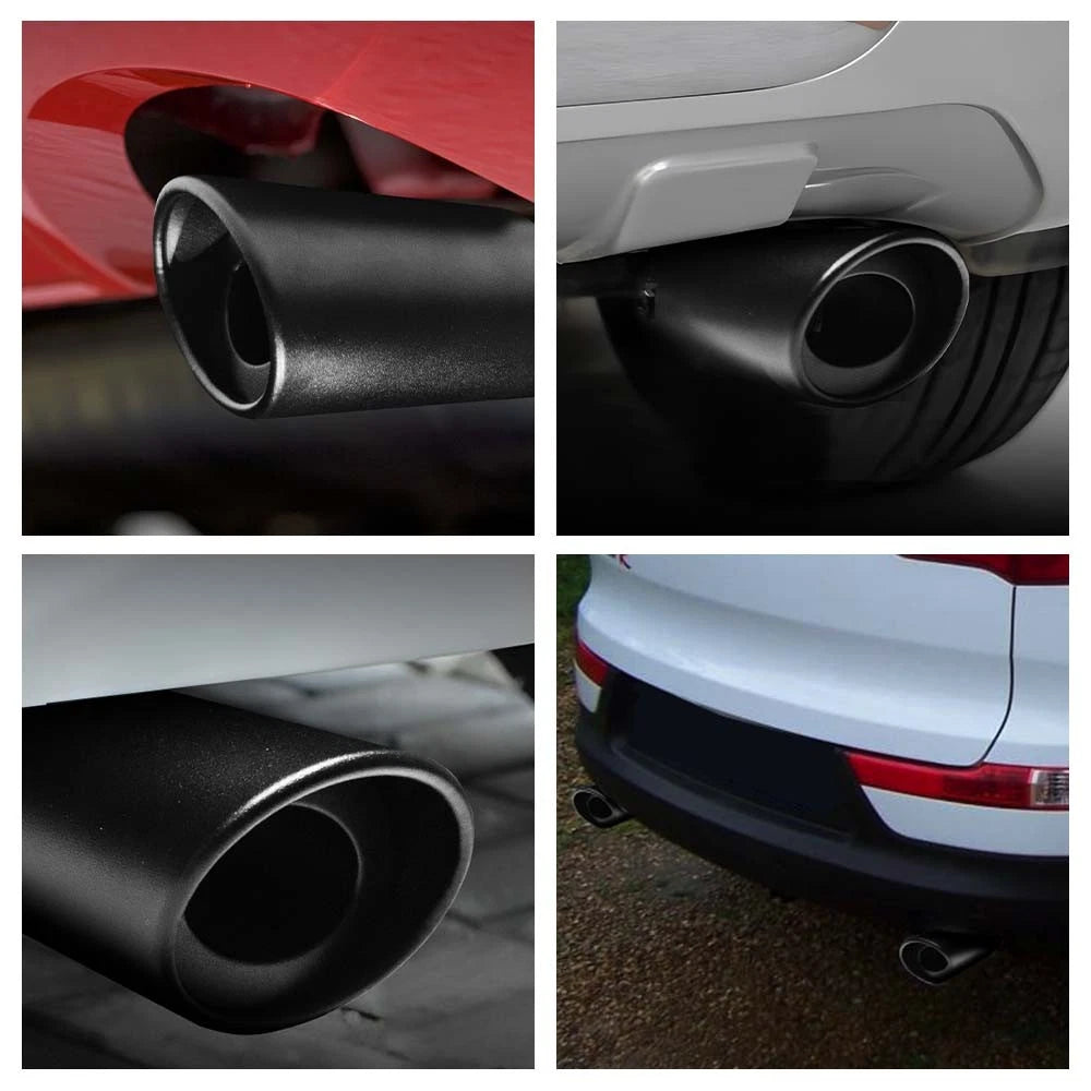 Exhaust Tailpipe Tip for Car Auto (1.5-2.4" Outlet)