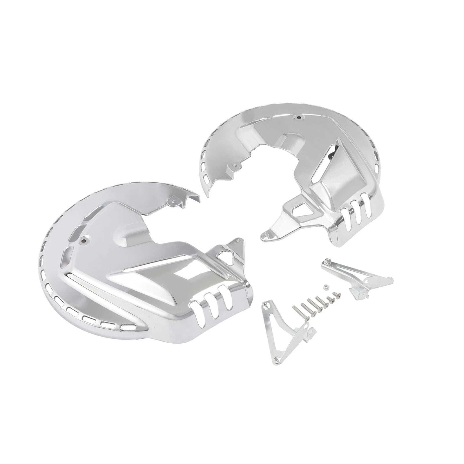 Front Brake Rotor Covers LED for Honda Goldwing GL1800 (2001–2017) F6B (2013–2017)