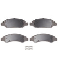 Set of 4 Front Metallic Brake Pads for Cadillac Chevrolet GMC Sierra