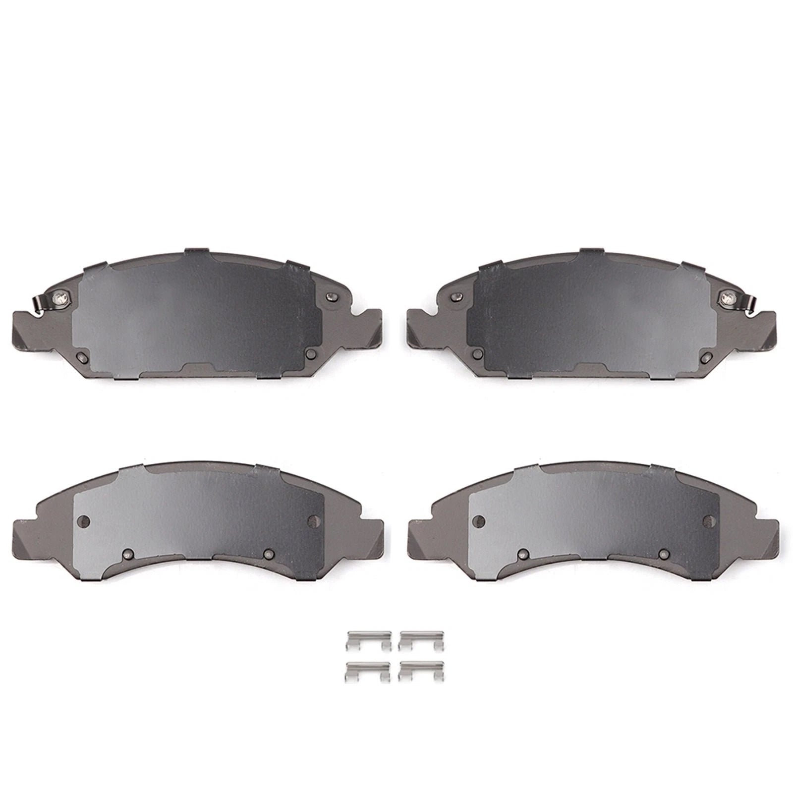Set of 4 Front Metallic Brake Pads for Cadillac Chevrolet GMC Sierra