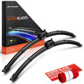 2X 22" Windshield Wiper Blades for Mercedes-Benz C250 C300 (2012–2015)
