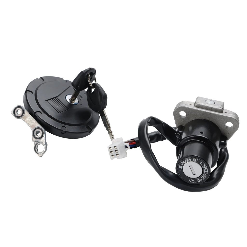 Ignition Switch & Fuel Filler Cap Set for Kawasaki KMX125 (1986–2000) KMX200 (1987–1991)
