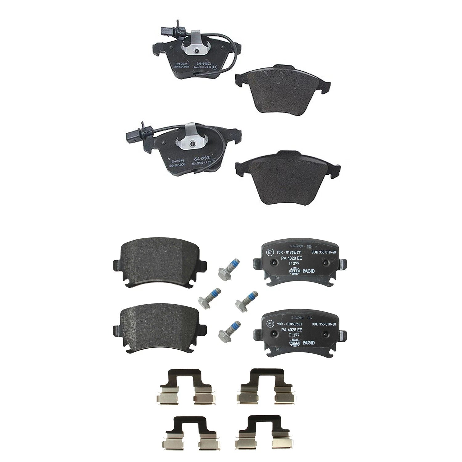 Disc Brake Pads Kit for Audi A6, A6 Quattro, Avant (2005–2011)