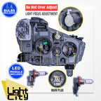 Halogen Headlight for Buick Encore GX (2020–2023) LH w/ LED DRL