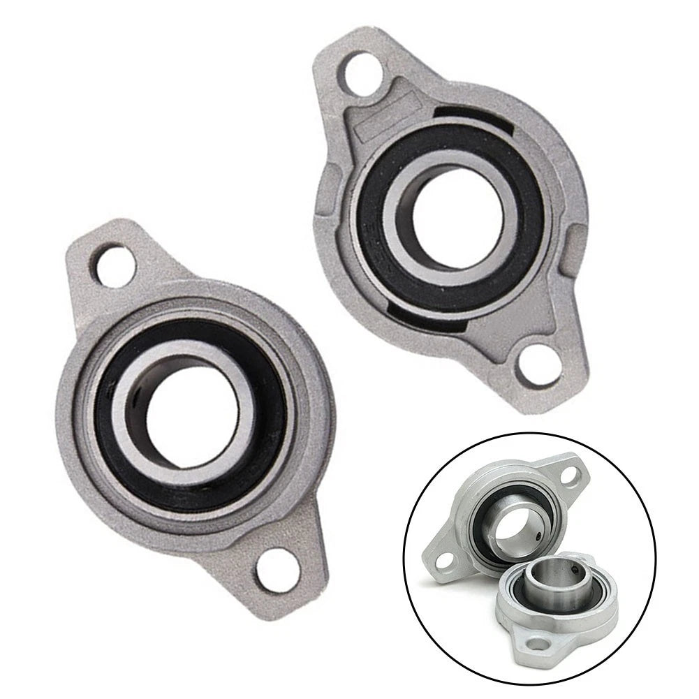 Pillow Block Bearing KFL08 8mm Bore Zinc Alloy Self Aligning