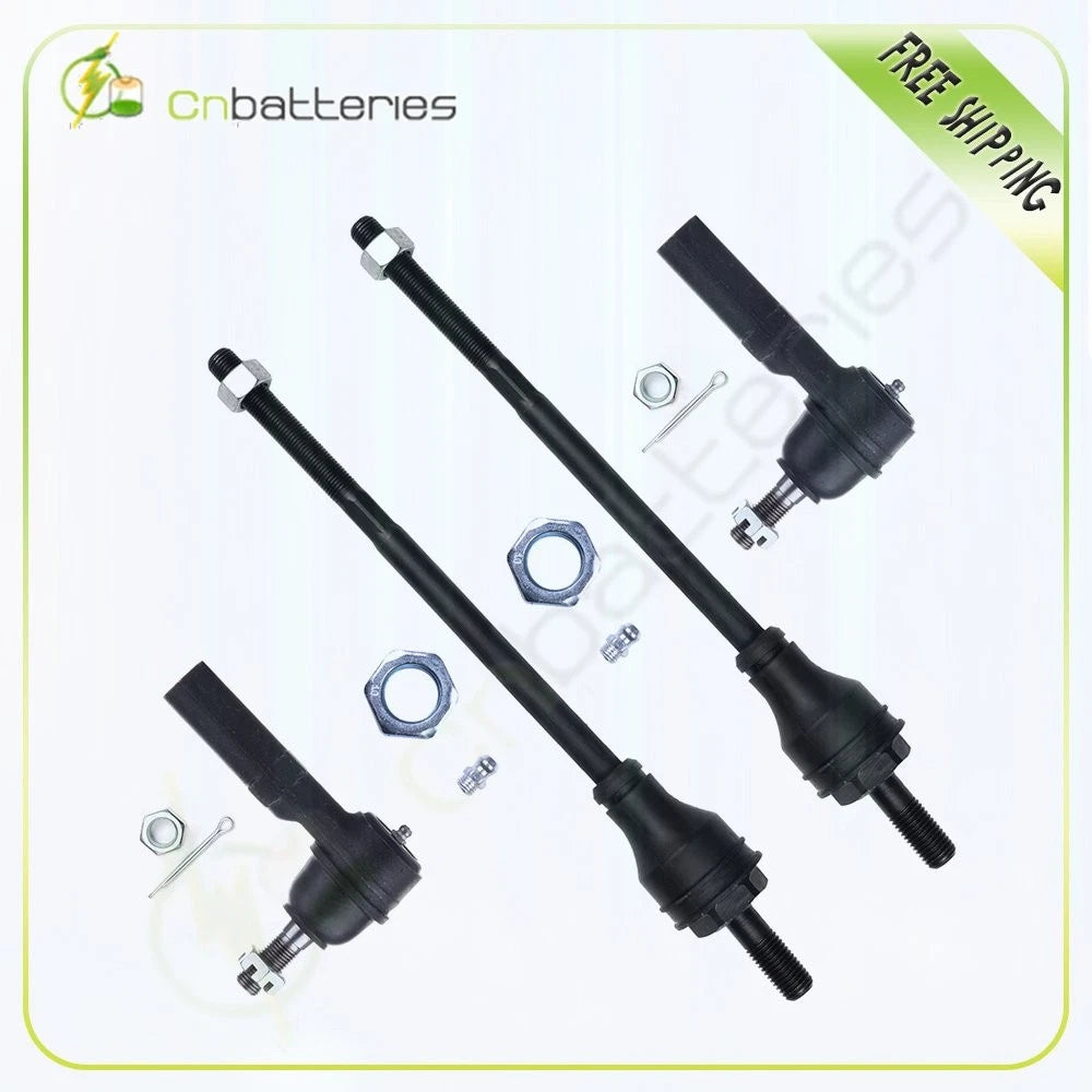 4pc Outer Tie Rod Kit for GMC Savana 2500 (2003–2010)