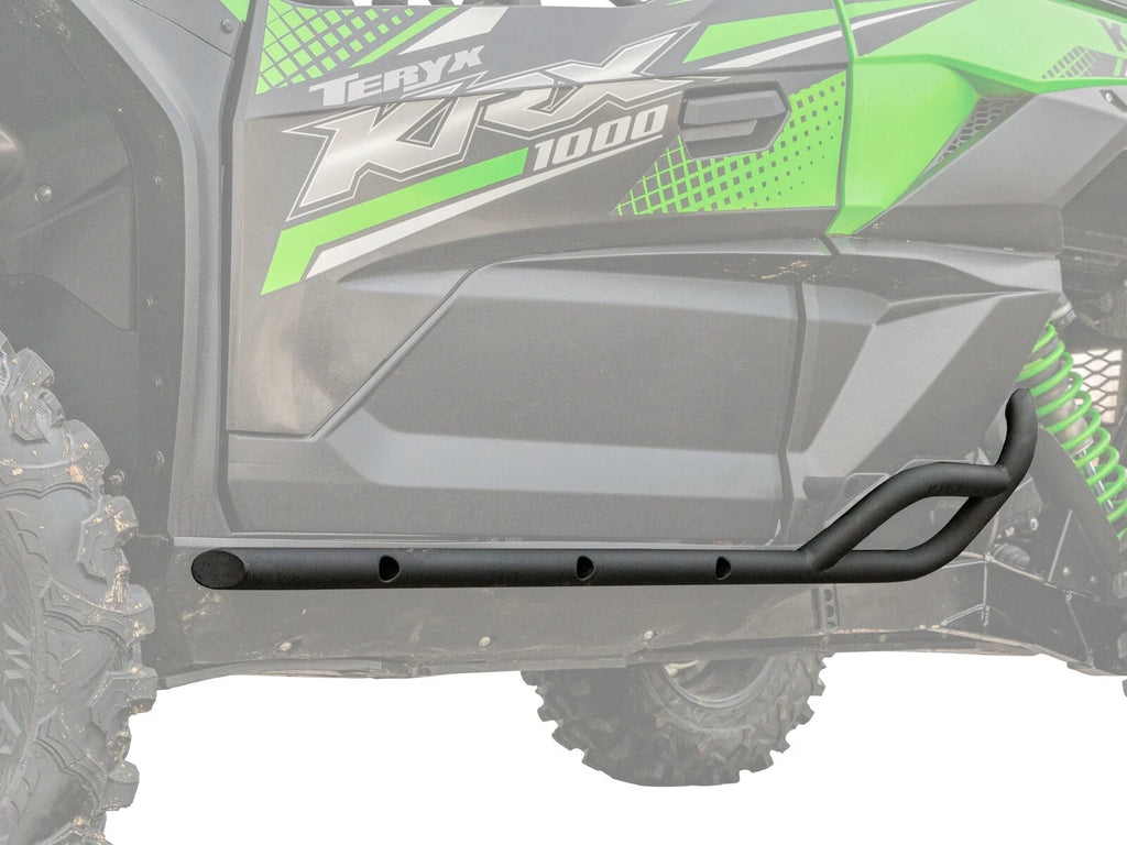SuperATV Heavy Duty Rock Slider Nerf Bars for Kawasaki Teryx KRX 1000 (2020–2023)