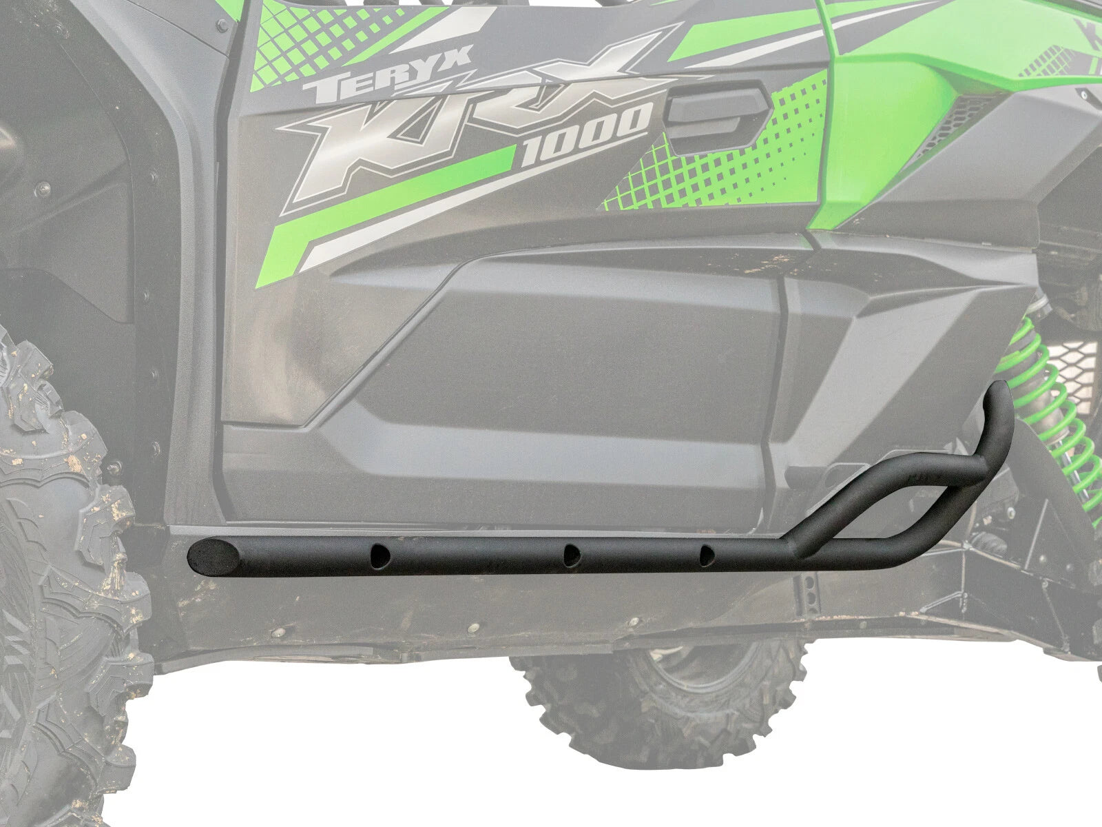 SuperATV Heavy Duty Rock Slider Nerf Bars for Kawasaki Teryx KRX 1000 (2020–2023)