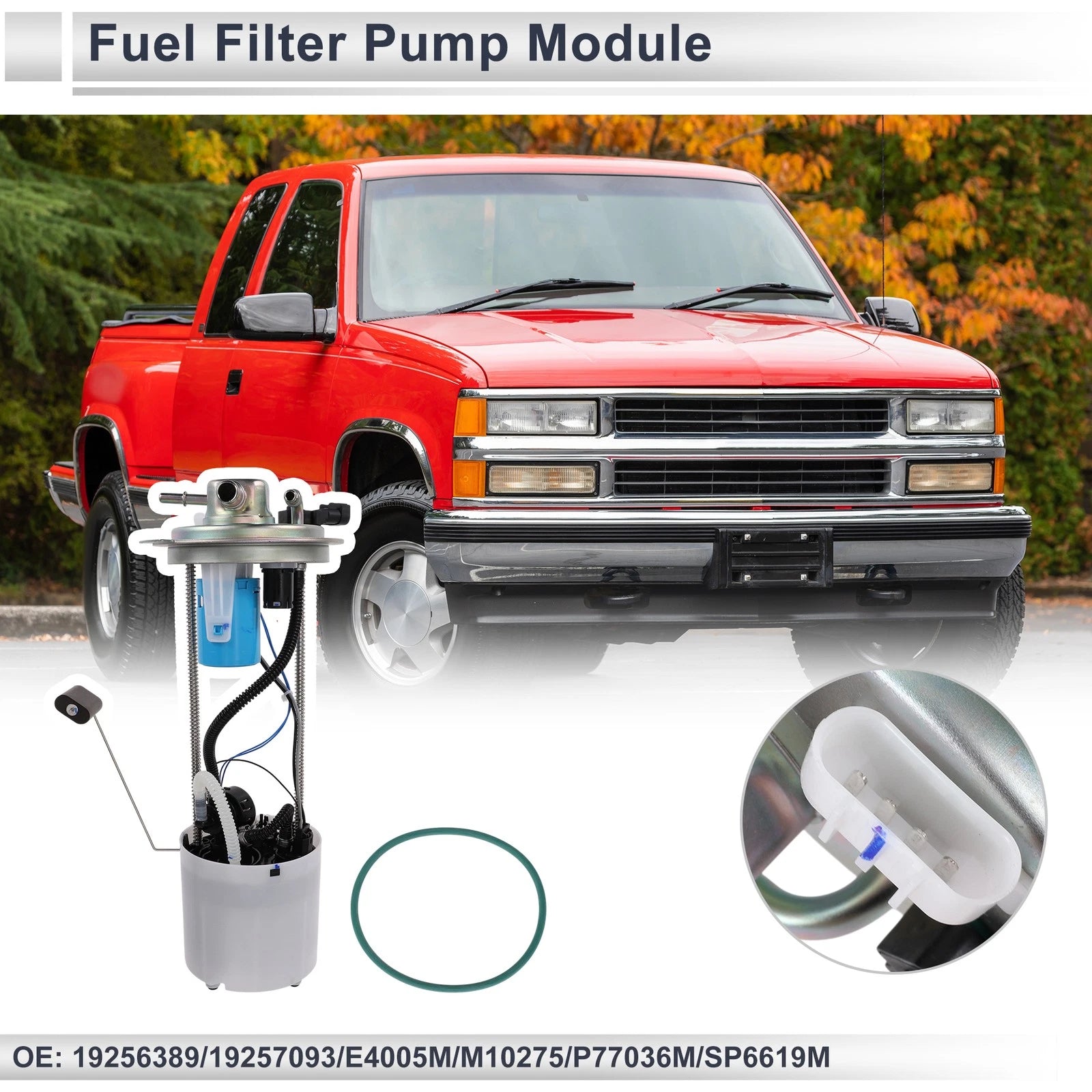 Fuel Pump Assembly for Chevrolet Silverado 1500 (2010–2013) V8 6.2L No.19257093