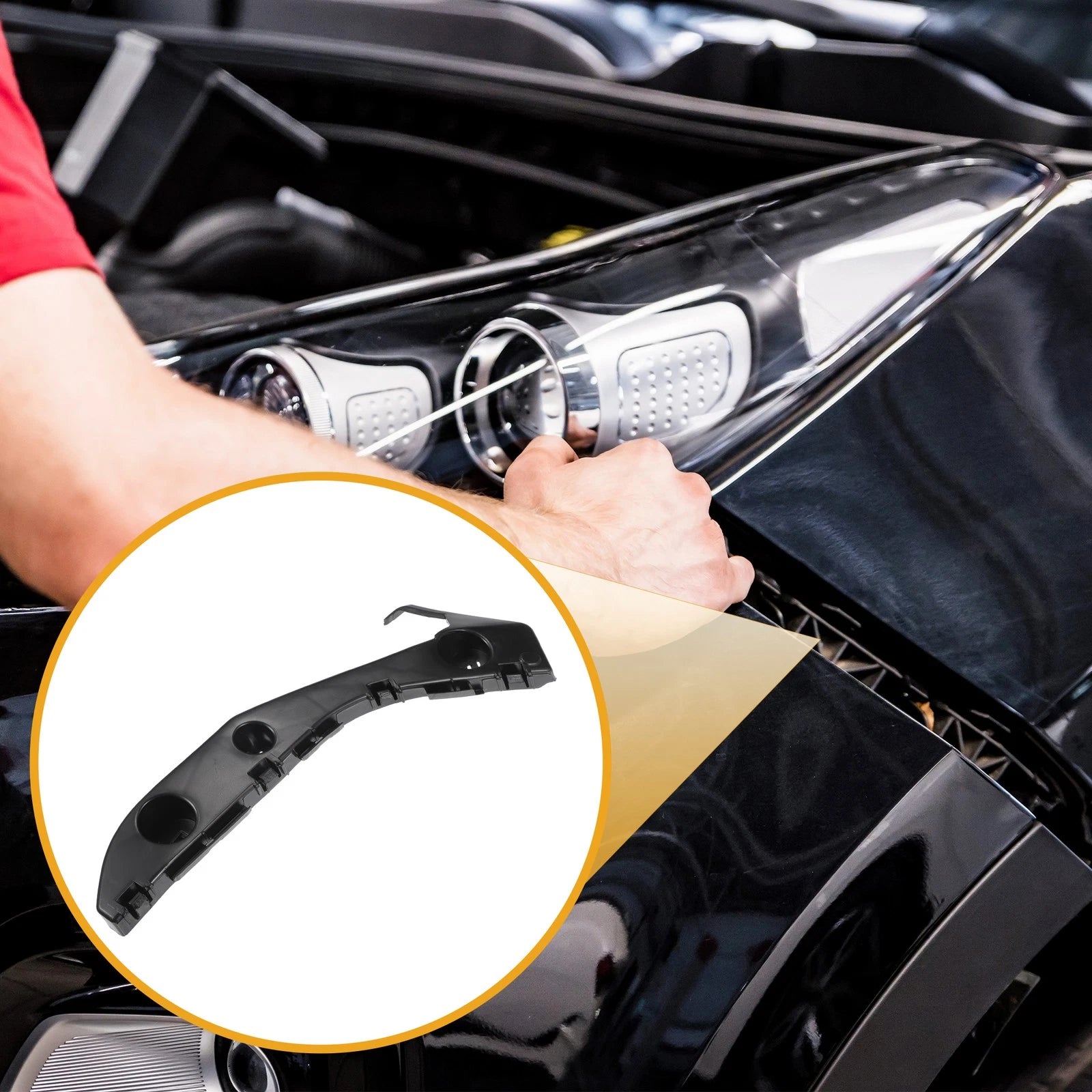 LH Front Bumper Support Bracket for Toyota Prius (2004–2009)