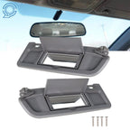 Set of 2 Sun Visors for Honda Civic (2006–2011) Dark Atlas Grey