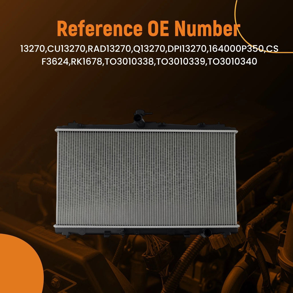 Aluminum Radiator for Toyota Avalon 3.5L (2013–2018) DPI13270 CSF3624 13270