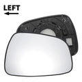 Left Side White Mirror Glass for Dacia Elantra (2011–2013)