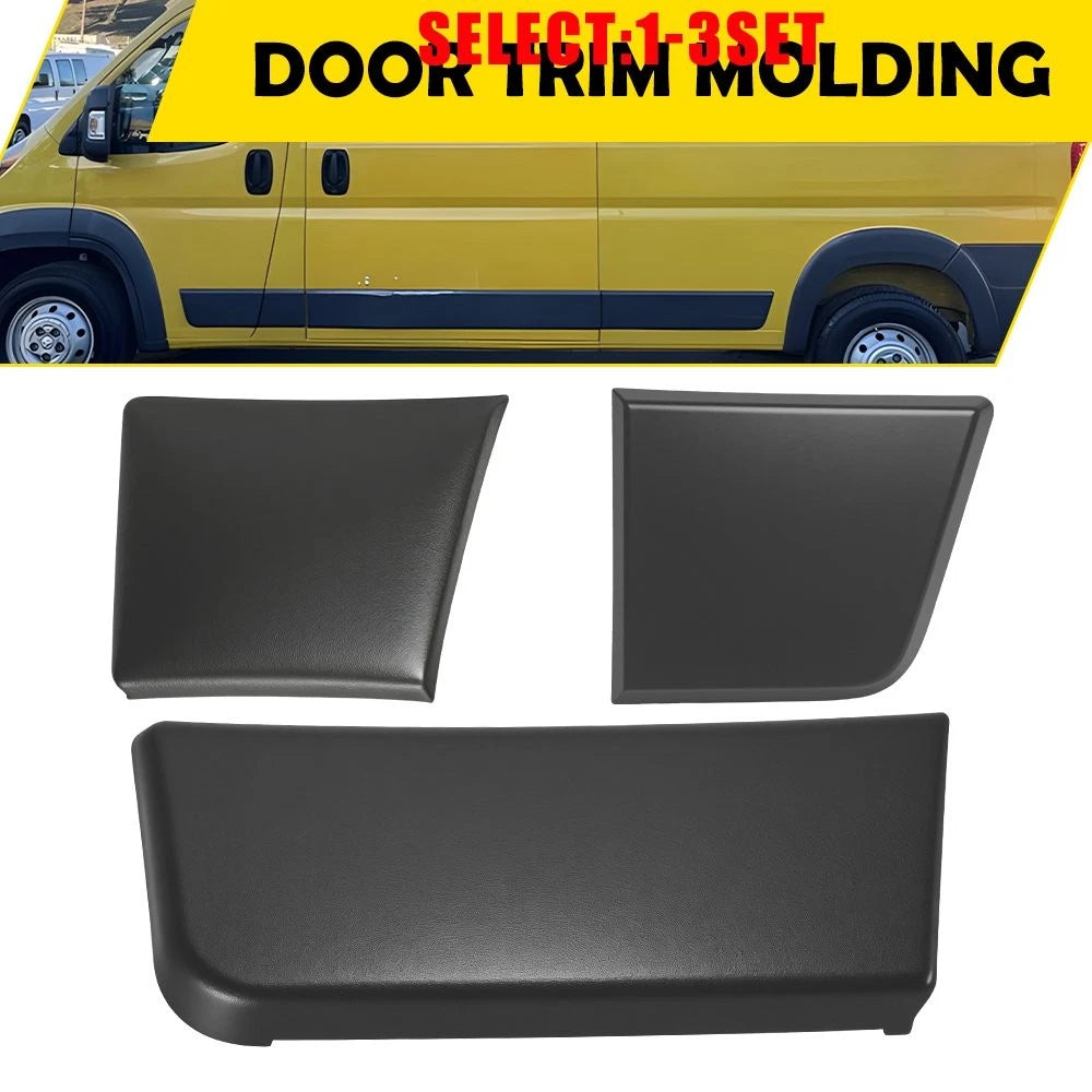 Left Front & Rear Door Molding Trim for Ram ProMaster (2014–2018) 3-9X