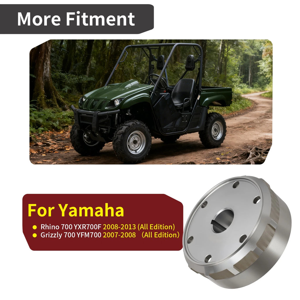 Flywheel 3B4-81450-00-00 for Yamaha Grizzly 700 (2007–2008) Rhino 700 (2008–2013)