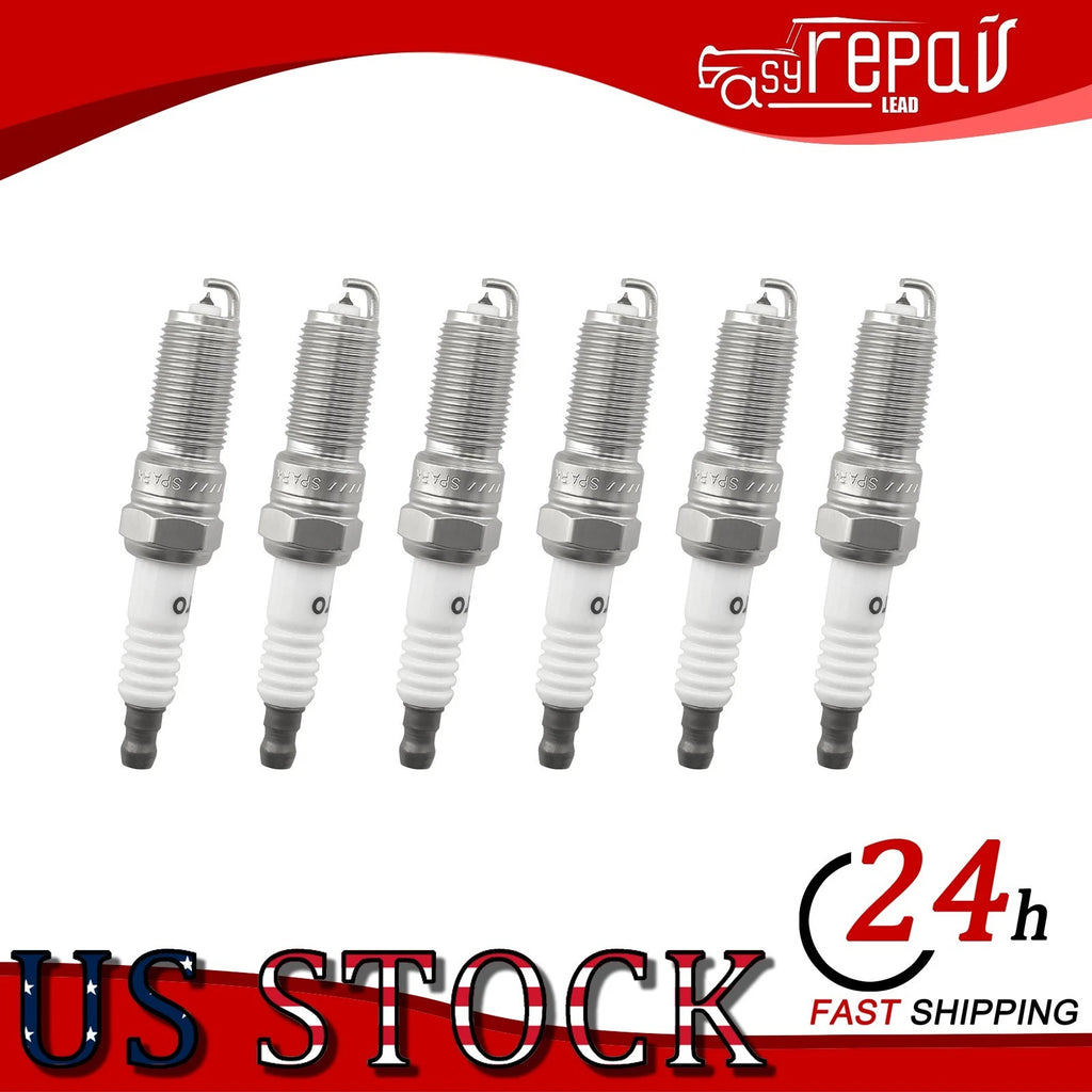 6X Iridium Spark Plug for Buick Enclave Chevrolet Cadillac Ford Edge (2008–2017)