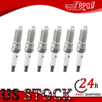 6X Iridium Spark Plug for Buick Enclave Chevrolet Cadillac Ford Edge (2008–2017)