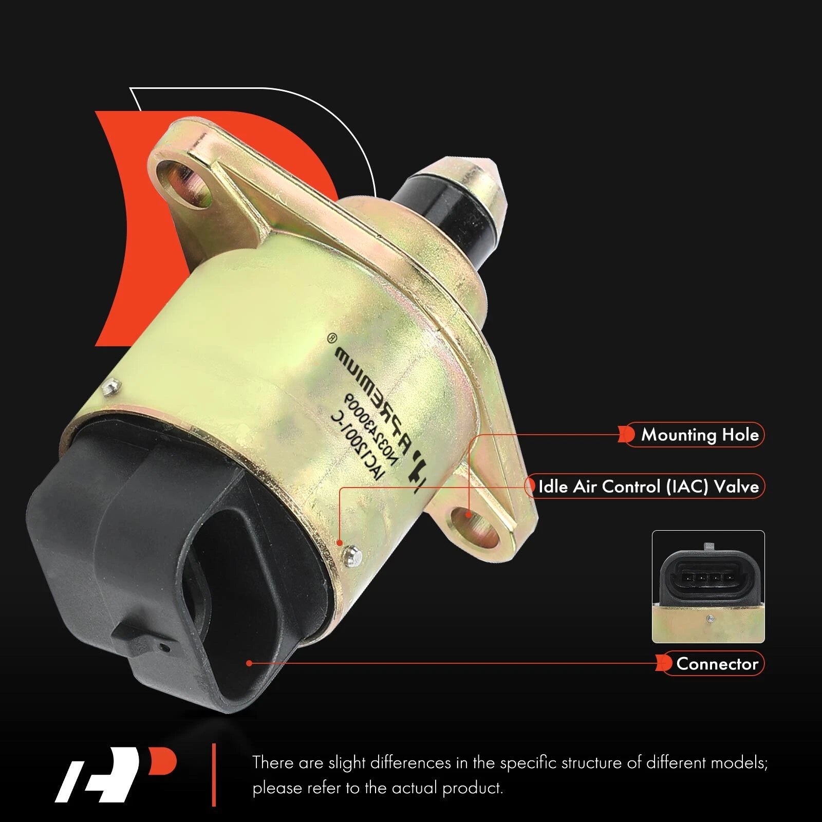 Idle Air Control Valve for Jeep Cherokee Comanche (1986-1990)