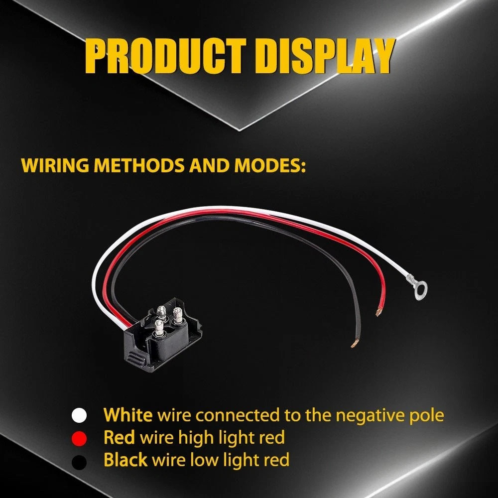 2X 6" Oval LED Trailer Lights for Truck (DOT Approved)