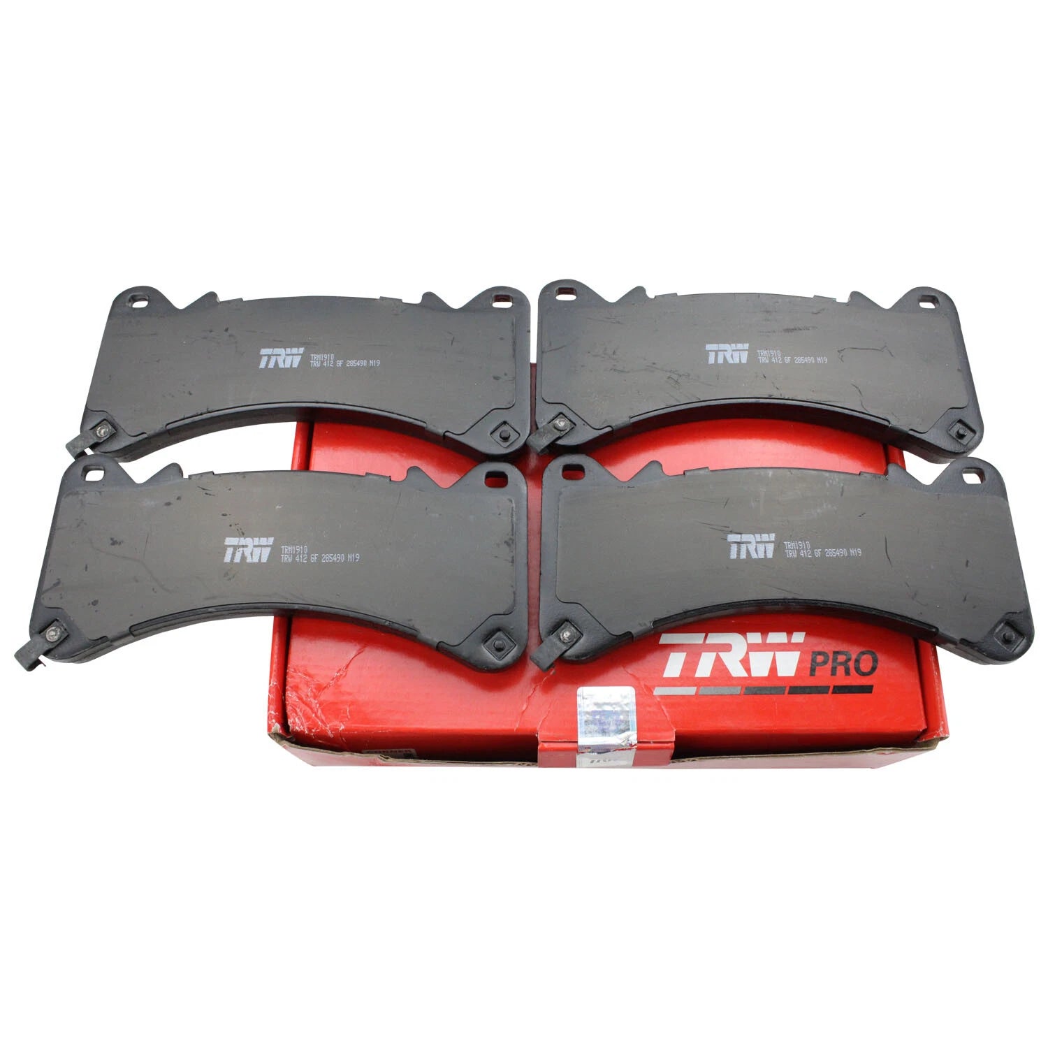 Set of 4 TRW Pro Front Metallic Brake Pads for Cadillac Escalade GMC Yukon (2016)