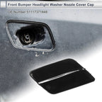 Front Right Washer Nozzle Cover Cap for BMW 335i GT xDrive Black
