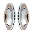 Set of 2 Brembo Rear PVT Coated Disc Brake Rotors 310mm for Audi TT Quattro (2000–2015)