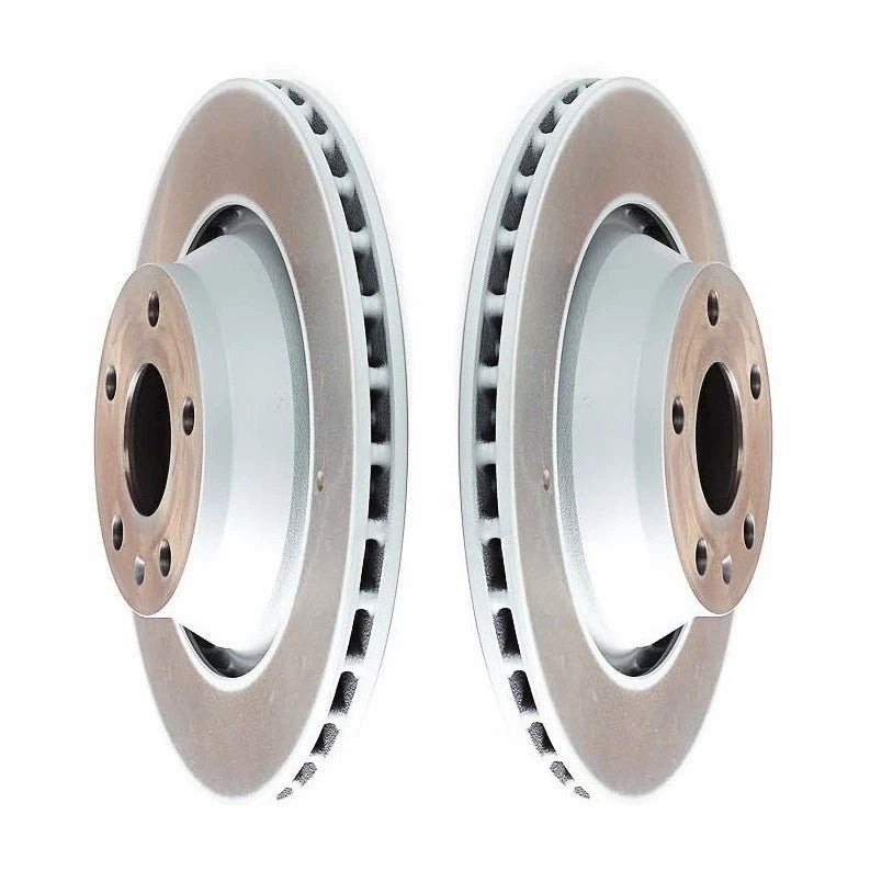 Set of 2 Brembo Rear PVT Coated Disc Brake Rotors 310mm for Audi TT Quattro (2000–2015)
