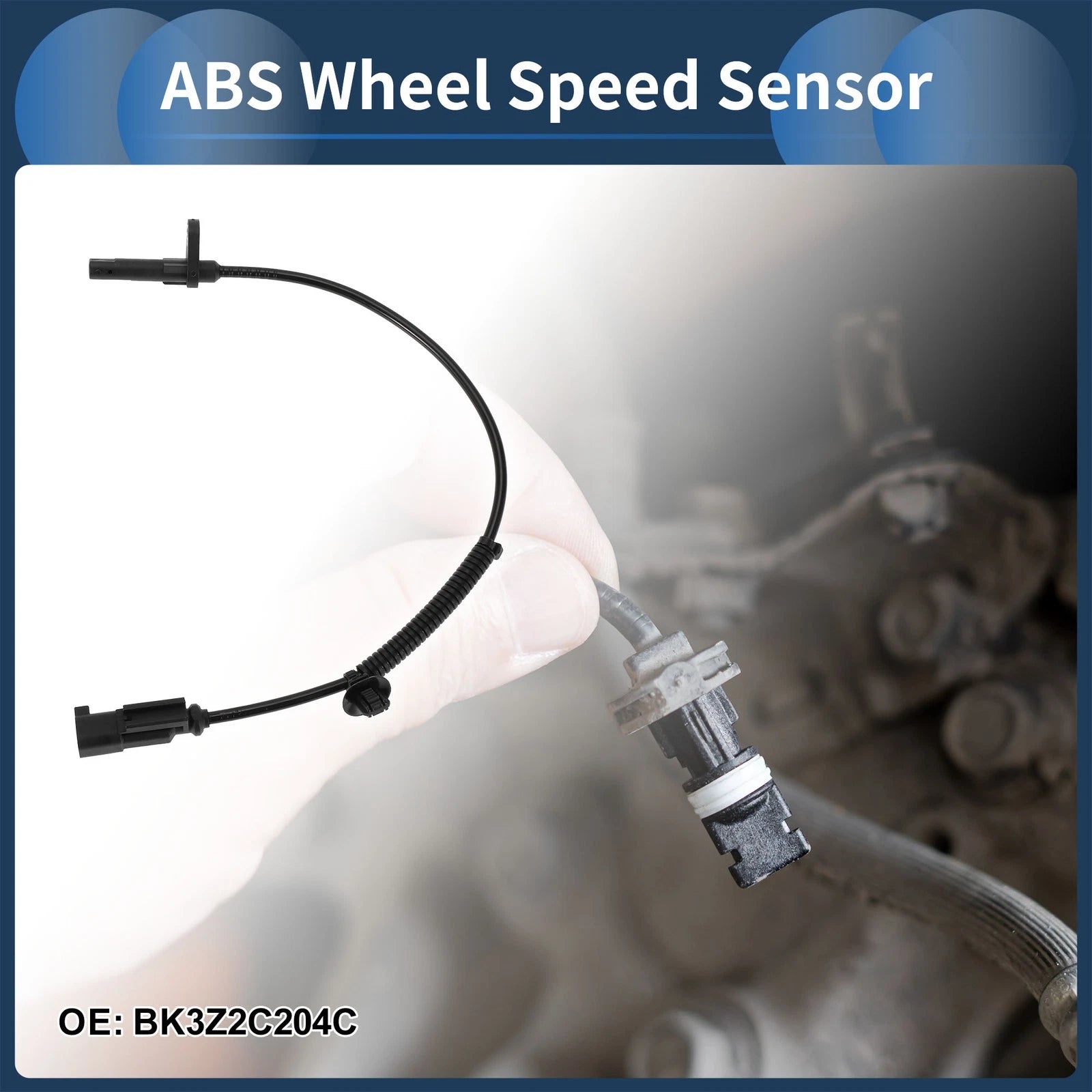 ABS Wheel Speed Sensor for Ford Transit 150 (2015–2023) No.BK3Z2C204C