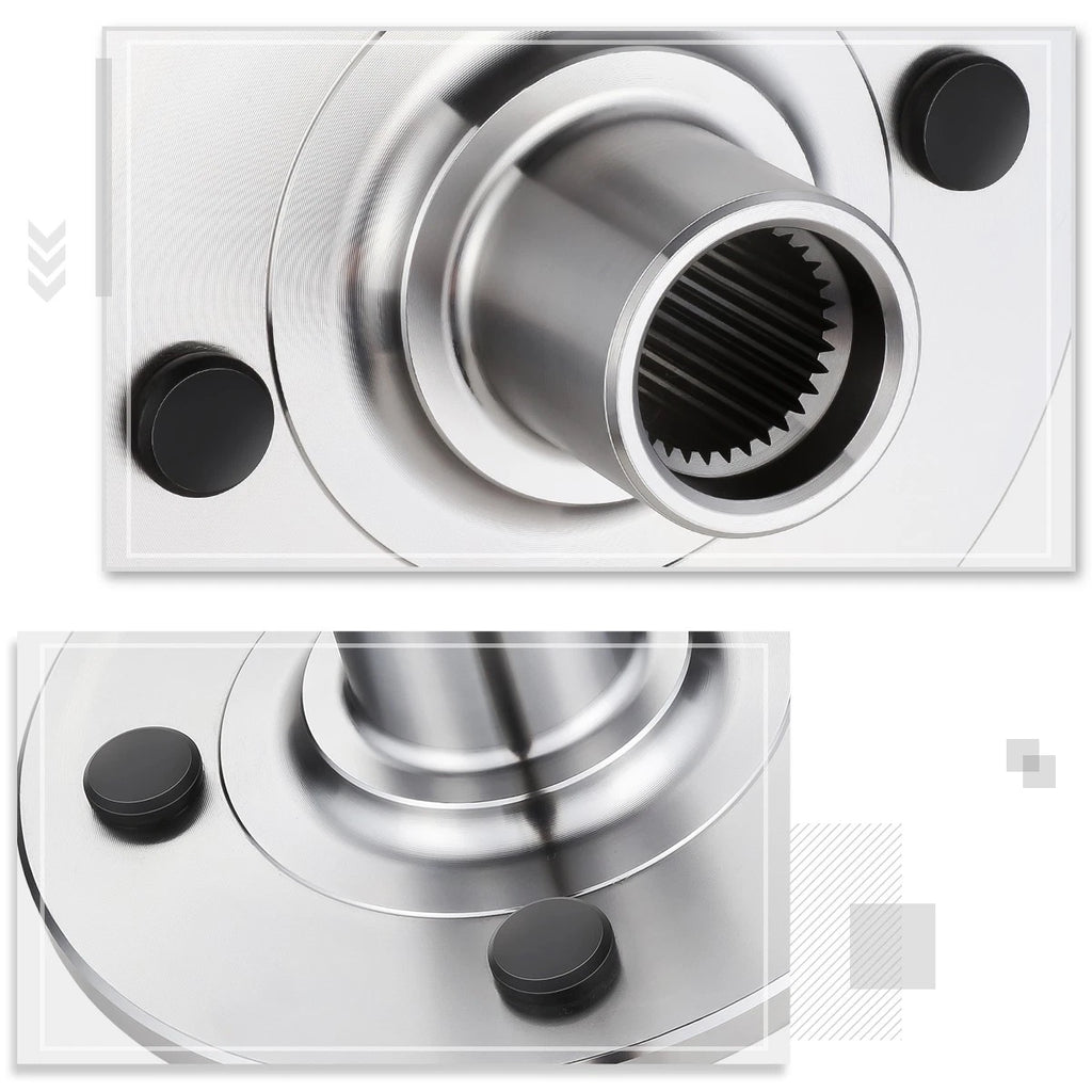 Front Wheel Hub Bearing Kit for Saturn SC SL SW (1994–2002) - C-Clip, Axle Nut