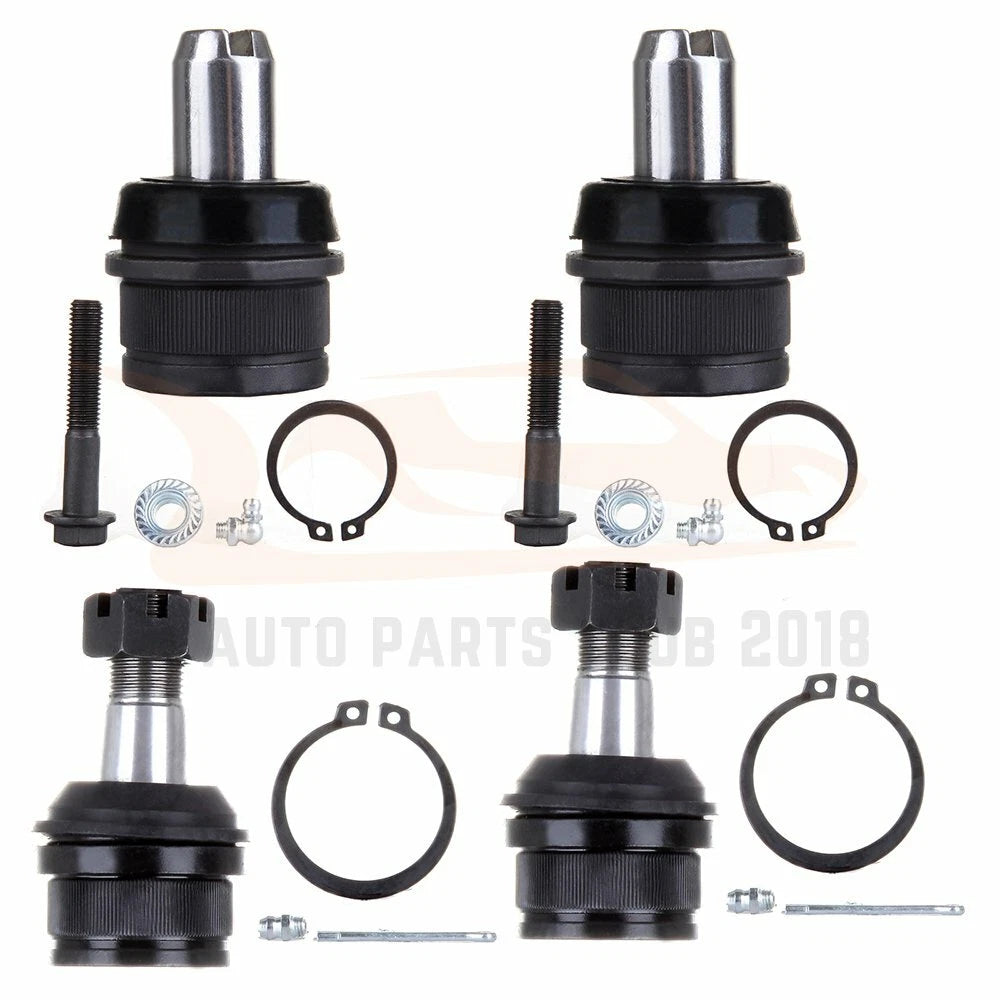 Set of 4 Front Upper Lower Ball Joints for Ford F-150 (1987–1995)