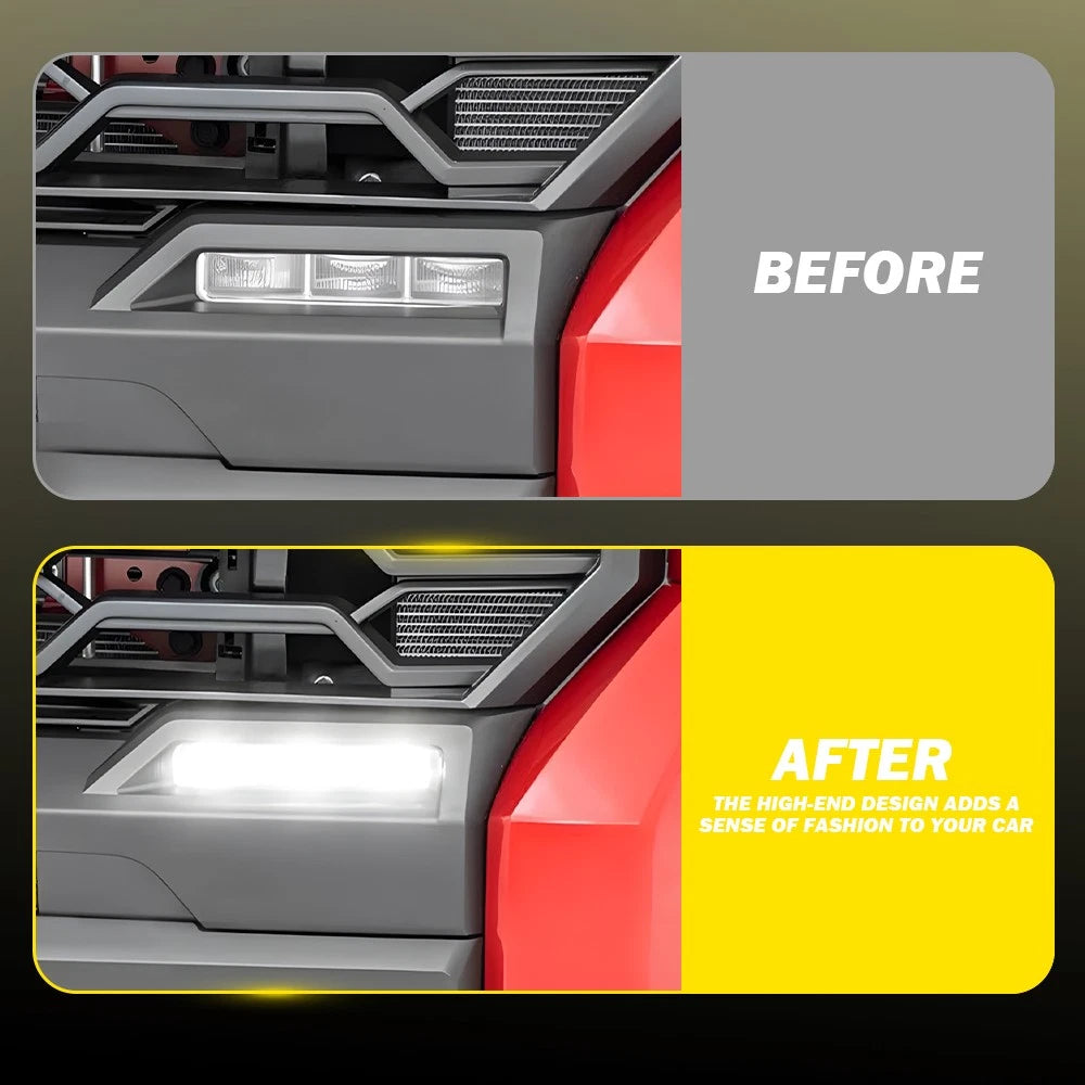 Set of 2 LED Fog Lights for Toyota Tundra (2022–2024)