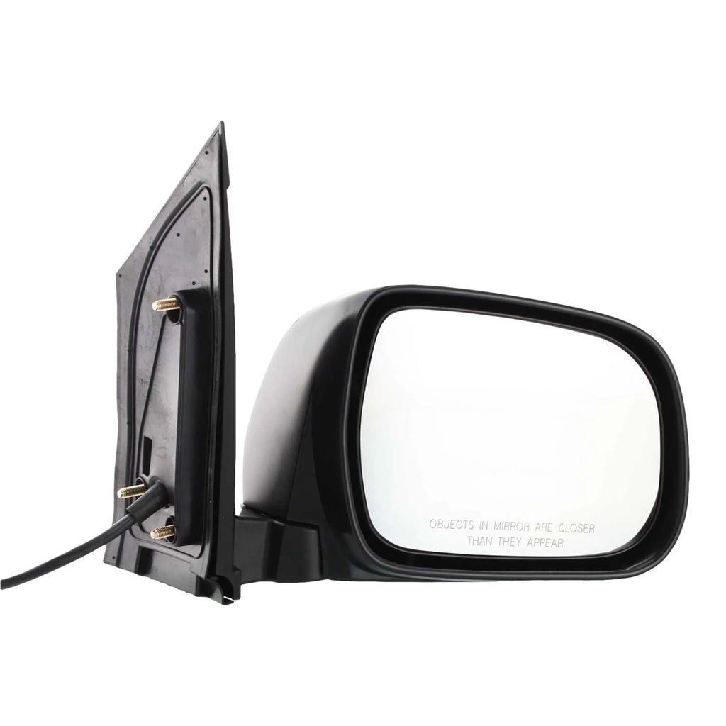Power Black Mirrors Set for Toyota Sienna (2004–2010)