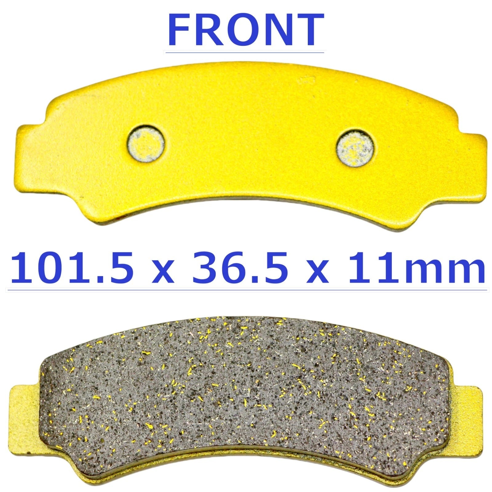 MC Front Rear Brake Pads for CF Moto CForce 400 500 600 (2017–2019)
