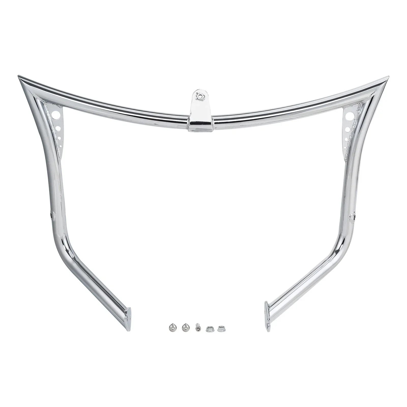 Engine Guard Crash Bar for Harley Road Electra Glide (1997-2008) Black/Chrome