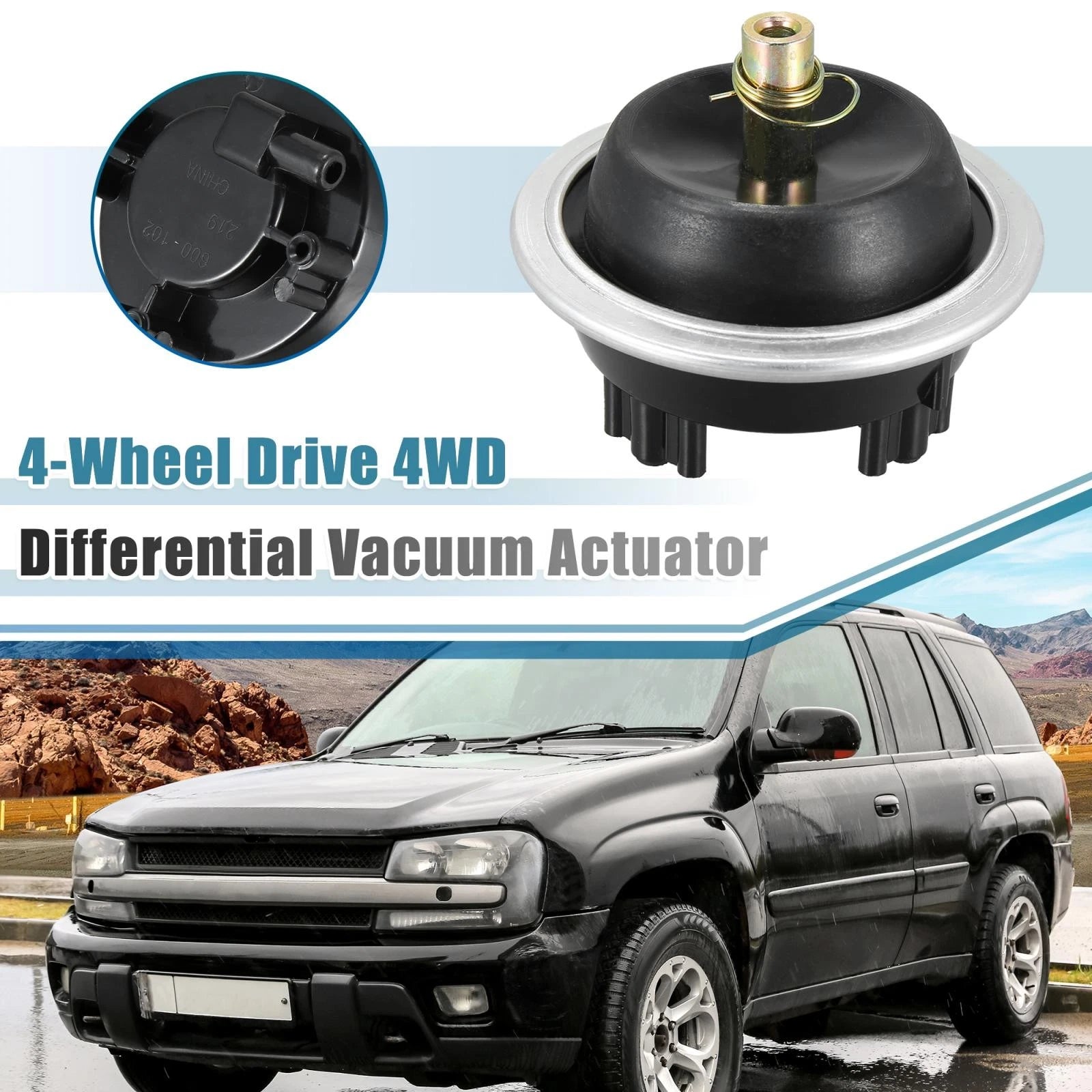 4WD Front Differential Vacuum Actuator 25031740 for Chevy S10 Blazer (1983–1994)