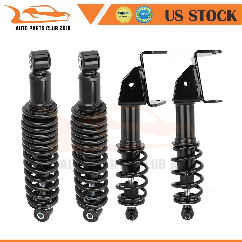 2 Rear & Front Shock Absorbers for Yamaha Golf Carts (Electric)