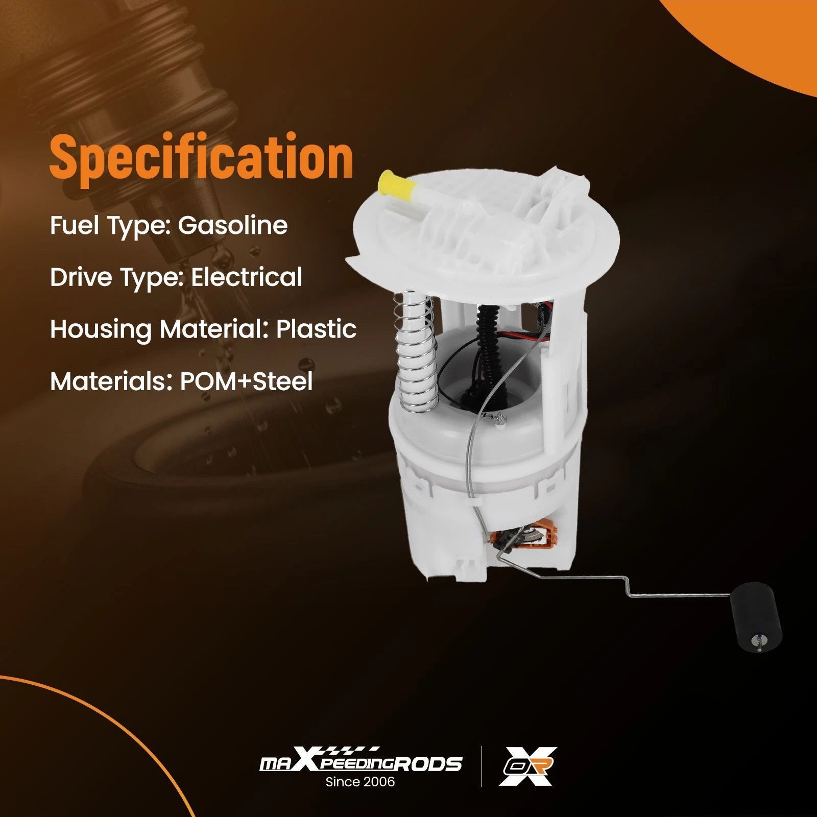 Electric Fuel Pump Module Assembly for Chrysler PT Cruiser (2004–2010) 2.4L