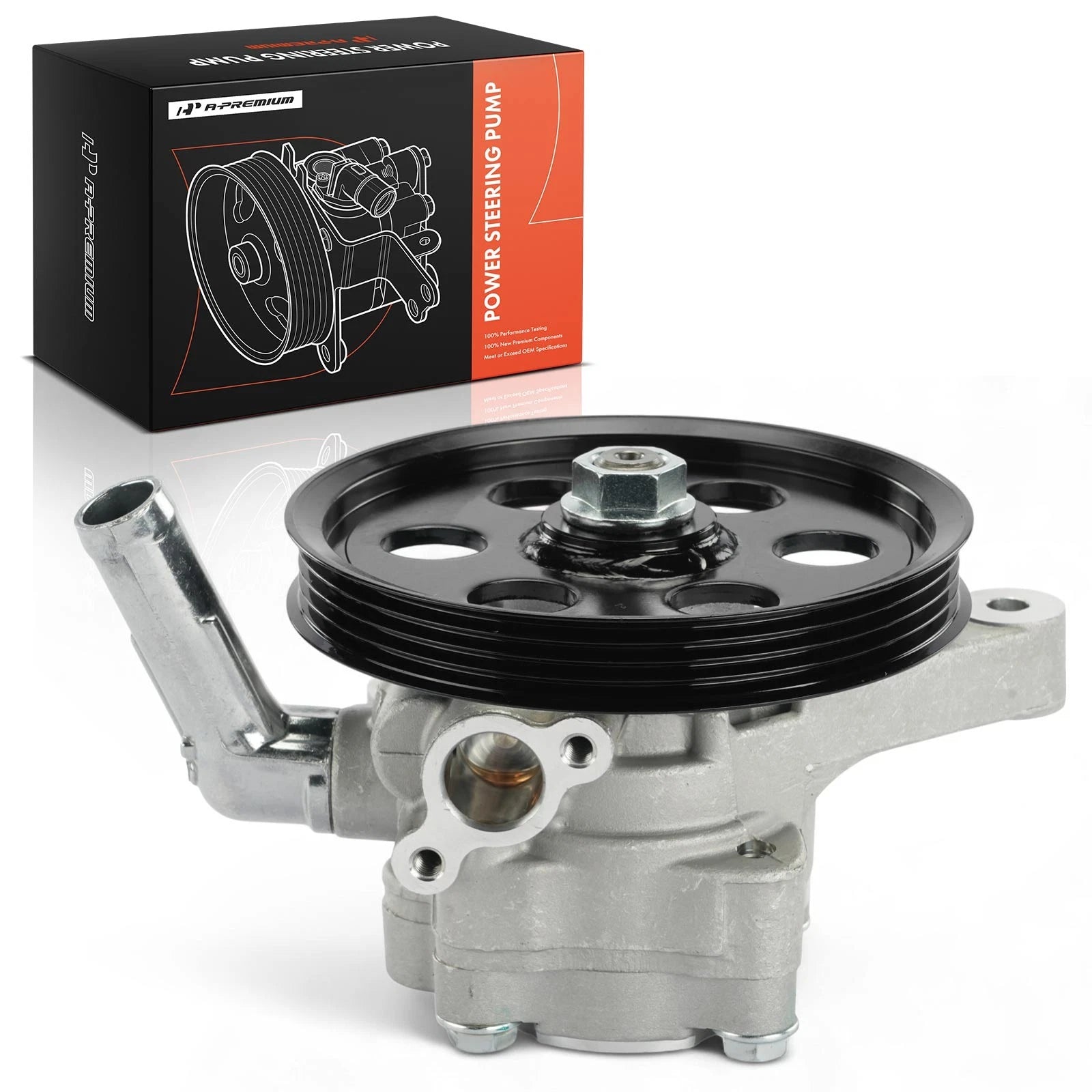 Power Steering Pump with Pulley for Honda Pilot (2003–2004) Acura MDX TL (2003–2006)